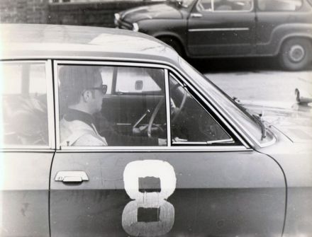 Błażej Krupa i Piotr Dąbkowski – Fiat 124 Sport coupe. 