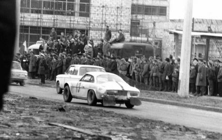 Krzysztof Komornicki i Zygmunt Wiśniowski – Alpine Renault A 110.