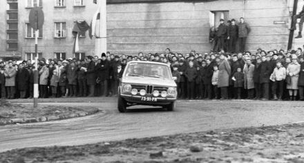 Adam Smorawiński i Andrzej Zembrzuski – BMW 1600 Ti.