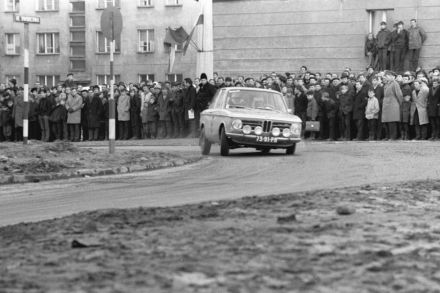Adam Smorawiński i Andrzej Zembrzuski – BMW 1600 Ti.