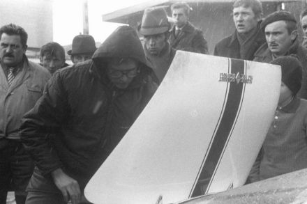 Krzysztof Komornicki i Zygmunt Wiśniowski – Alpine Renault A 110.