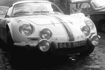 Krzysztof Komornicki i Zygmunt Wiśniowski – Alpine Renault A 110.