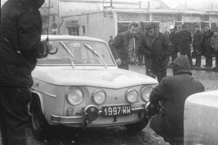 Ryszard Nowicki i Marian Bień – Renault 8 Gordini.