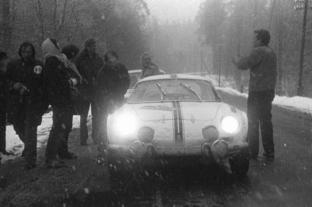 Krzysztof Komornicki i Zygmunt Wiśniowski – Alpine Renault A 110.
