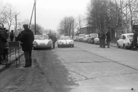 Krzysztof Komornicki i Zygmunt Wiśniowski – Alpine Renault A 110.