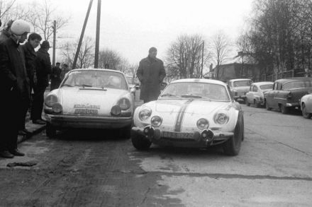 Krzysztof Komornicki i Zygmunt Wiśniowski – Alpine Renault A 110.