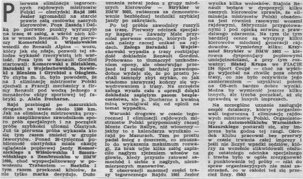 Rajd 1001 Jezior - 1969r
