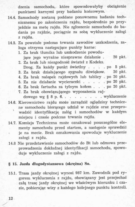 13 Rajd Dolnośląski - 1969r