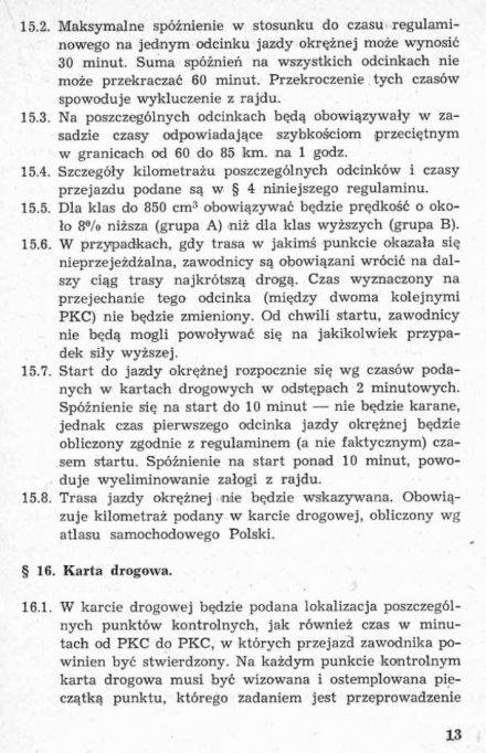 13 Rajd Dolnośląski - 1969r