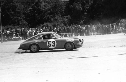 Sobiesław Zasada i Ewa Zasada - Porsche 911S.
