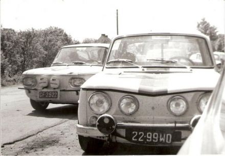 Marek Varisella i Jerzy Miniewski – Renault 8 Gordini.