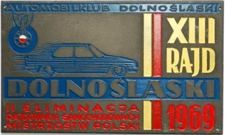 13 Rajd Dolnośląski - 1969r