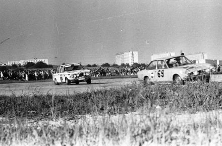 Per Sander Holm i Otto Kristensen - Fiat 124 Coupe, Werner Becker i Joachim Warmbold - BMW 1600.