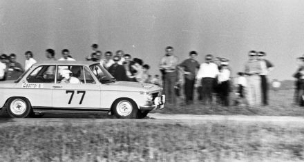 Adam Smorawiński i Andrzej Zembrzuski - BMW 1600 Ti.