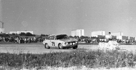 Lelio Lattari i Ryszard Wojtowicz - Alfa Romeo 1600 GT.