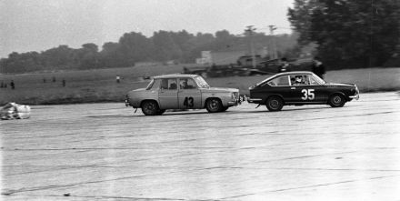 Zoltan Kovacs i Attila Nemeth - Fiat 850 coupe S, Franciszek Aromiński i Dominik Mydlarski - Renault R 8.