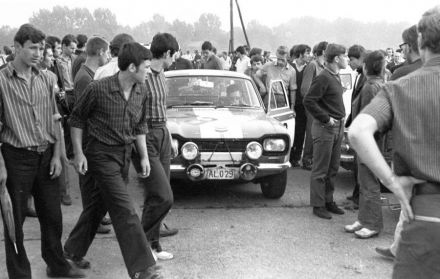 Gilbert Staepelaere i Andre Aerts - Ford Escort TC.