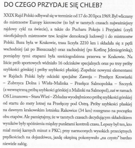 Rajd Polski - 1969r