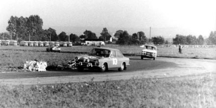 Błażej Krupa i Wiesław Mrówczyński – Fiat 124 Sport coupe.