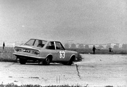 Błażej Krupa i Wiesław Mrówczyński – Fiat 124 Sport coupe.