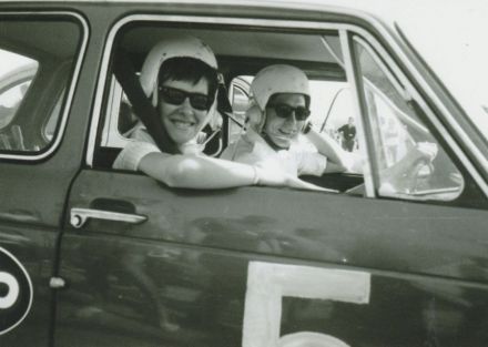 Maciej Jasiński i Joanna Jasińska – Honda N 600.