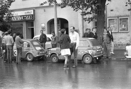 Jerzy Borowicz i Wojciech Pepłowski - Steyr Puch.