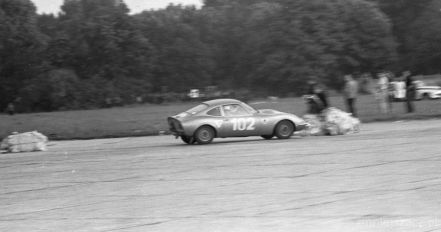 Carl Syberg i Borge Pedersen - Opel GT.