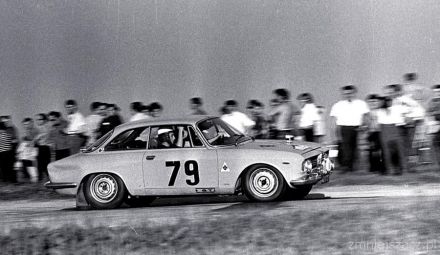 Lelio Lattari i Ryszard Wojtowicz - Alfa Romeo 1600 GT.