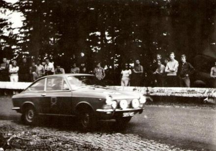 Andrzej Nytko i Jacek Chmielewski – Fiat 850 Coupe.