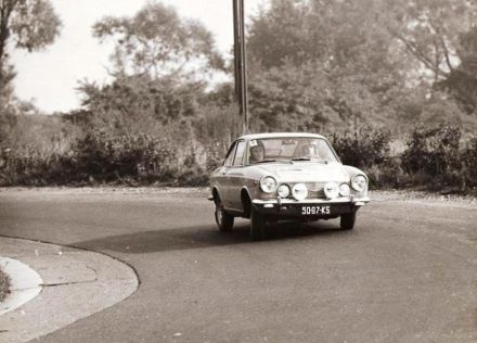 Andrzej Nytko i Jacek Chmielewski – Fiat 850 Coupe.