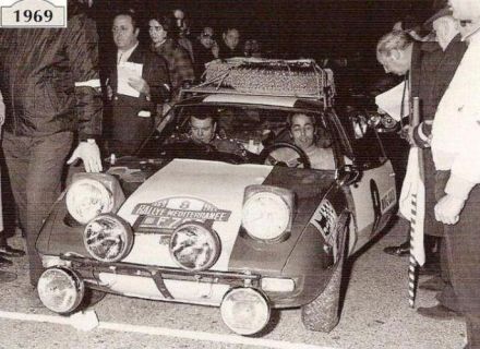 Lionel Noghes i J.Claude Vercruysse – Fiat 850 S Lombardi.