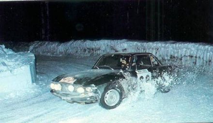 Amilcare Ballestrieri i Daniele Audetto – Lancia Fulvia 1300 HF coupe.