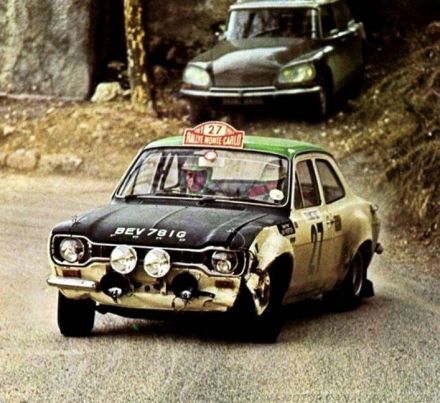Hannu Mikkola i Jim Porter – Ford Escort Twin Cam.