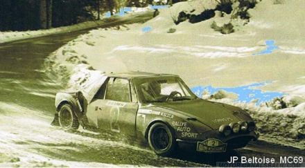 Jean Pierre Beltoise i Stephane Collaro – Matra 530 Sports.