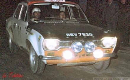 Jean Francois Piot i Jean Todt – Ford Escort Twin Cam.
