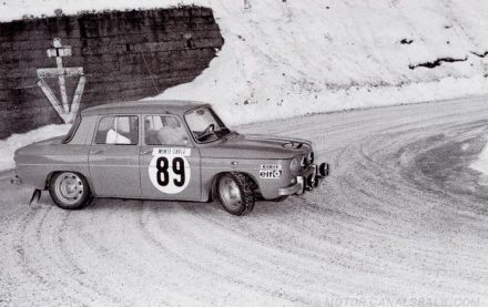 Jean Luc Therier i Marcel Callewaert – Renault 8 Gordini.