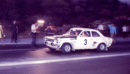 Roger Clark i Jim Porter – Ford Escort Twin Cam.