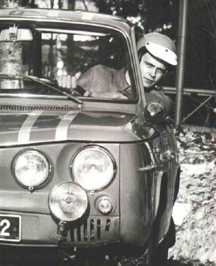 Markku Alen i Juhani Toivonen – Renault 8 Gordini.