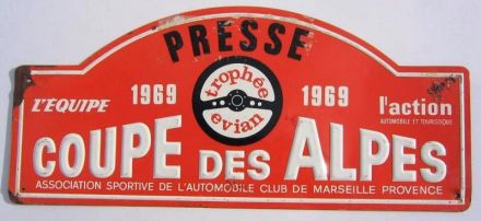 Coupe des Alpes - 1969r