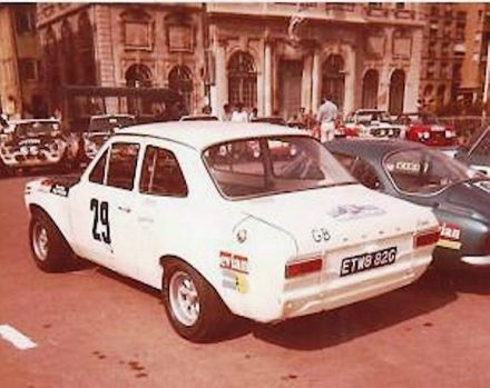 Roger Clark i Jim Porter – Ford Escort Twin Cam.