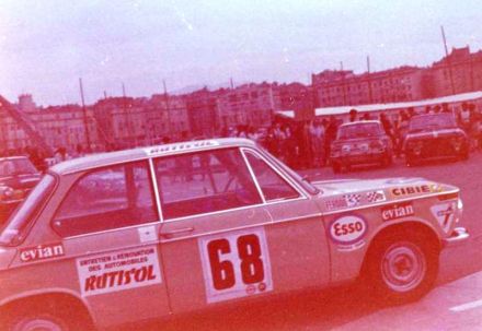 Jean Pierre Hanrioud i Jacques Chevaillier – BMW 2002.