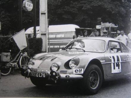 Jean Claude Andruet i Patrice Ecot – Alpine Renault A 110/1600.