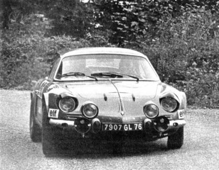 Jean Vinatier i Jean Francois Jacob – Alpine Renault A110 Prototype.