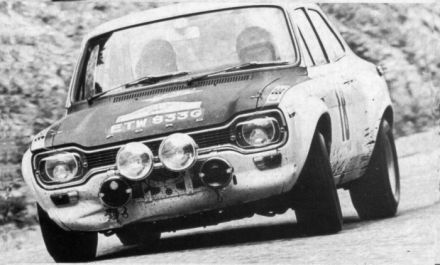 Jean Francois Piot i Jose Behra – Ford Escort Twin Cam.