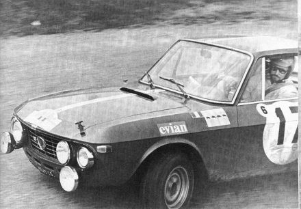 Timo Mäkinen i Paul Easter – Lancia Fulvia 1600 HF Prototype.