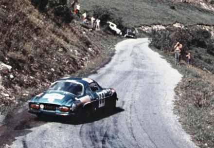 Andre Beaucaire i Jacques Colombo – Alpine Renault A 110.