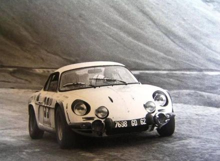 Serge Laurent i Gerard Milani – Alpine Renault A 110 Prototype.