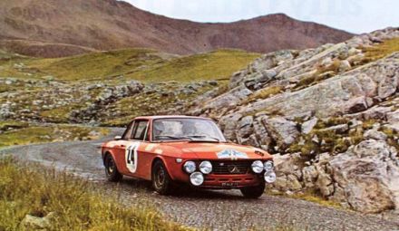 Harry Källström i Gunnar Häggbom – Lancia Fulvia 1600 HF coupe.