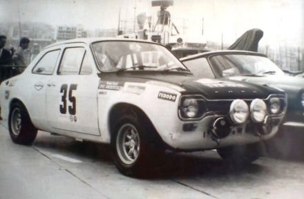 Ove Andersson i John Davenport – Ford Escort Twin Cam.