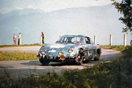 Andre Beaucaire i Jacques Colombo – Alpine Renault A 110.
